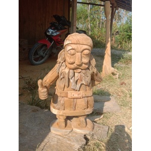 Teak Root Small Santa