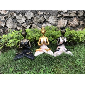 YOGA LADY STATUE