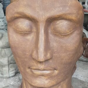 Man Face Statue