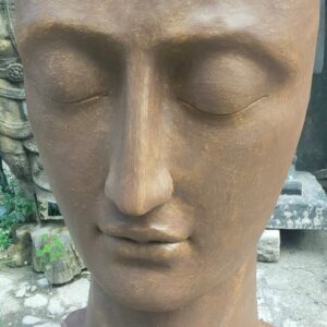 Woman Face Statue